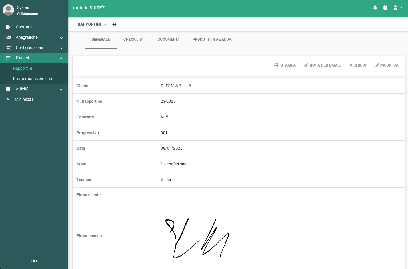 Immagine gestione dei rapportini di lavoro digitali